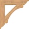 Ekena Millwork Legacy Traditional Smooth Bracket w/ Offset Brace, Western Red Cedar, 7 1/2"W x 34"D x 34"H BKT0806X34X34LEC01SWR - alternate 2